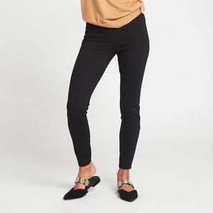 Betabrand W1166 Black Skinny Classic Dress Yoga Pants Size Medium Petite